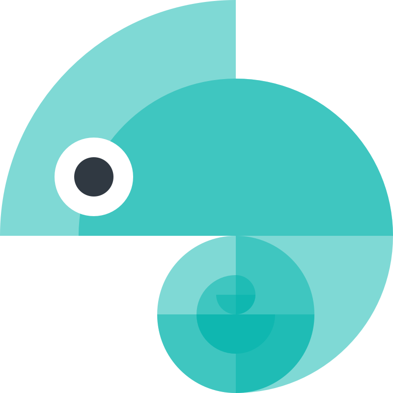 Hello, I Love The Chameleon Mascot - Portrait Of A Man (800x800)