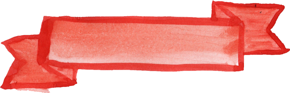 Red Banner Ribbon Png Image Picpng - Ribbon Water Color Png (1024x454)