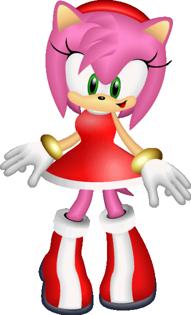 Amy Rose By Darkchaogirl - Amy Rose Sonic Adventure 2 (382x628)