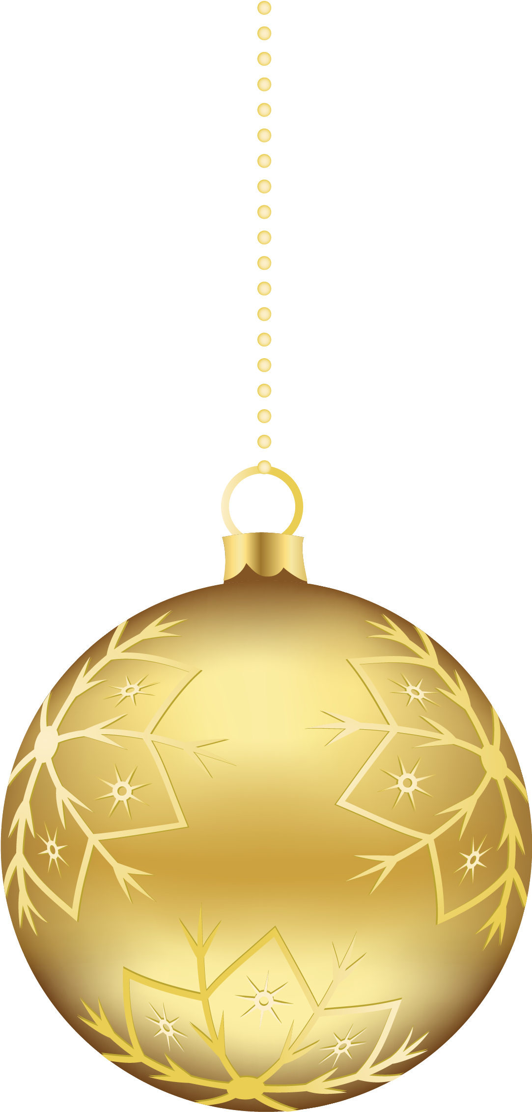 Gold Christmas Decorations Home Decorating Ideas - Gold Christmas Ornament Png (1152x2304)