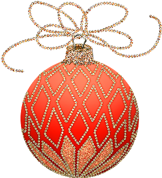 Christmas Ornaments Clipart Christmas Things - Christmas Day (337x370)