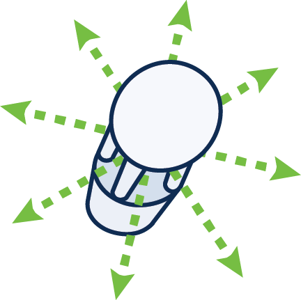 Omnidirectional Sampling Provides Versatile Installation - Omnidirectional Sampling Provides Versatile Installation (432x431)