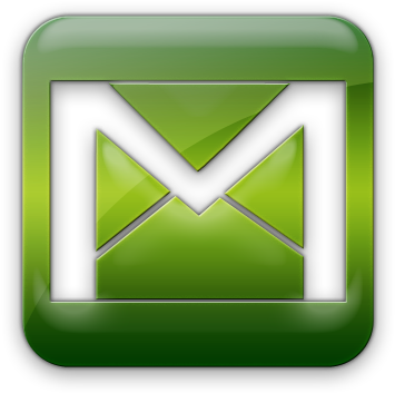 Logo, Gmail, Square Icon - Gmail Logo Black (420x420)