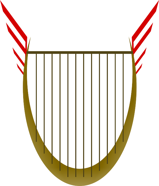Lira, Lyre, Instrument, Strings, Music, String - Lira Instrument (549x640)