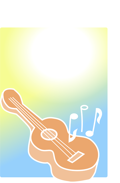 Party Guitar, Music, Notes, Playing, Sound, Party - Born To Be Yours (512x780)