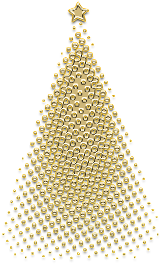 Christmas Tree, New Year, Christmas, New Year - Vector Graphics (720x720)