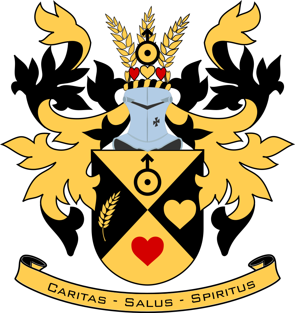 Hdj Vapen Med Devis - Barker Coat Of Arms Rectangle Sticker (967x1024)