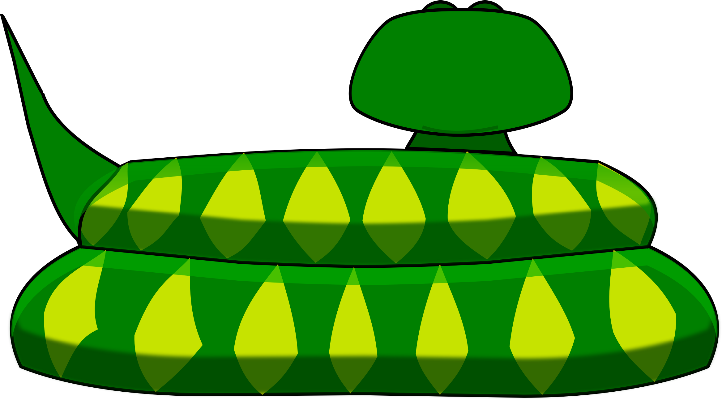 Snake Reptile Clip Art - Snakes (2335x1294)