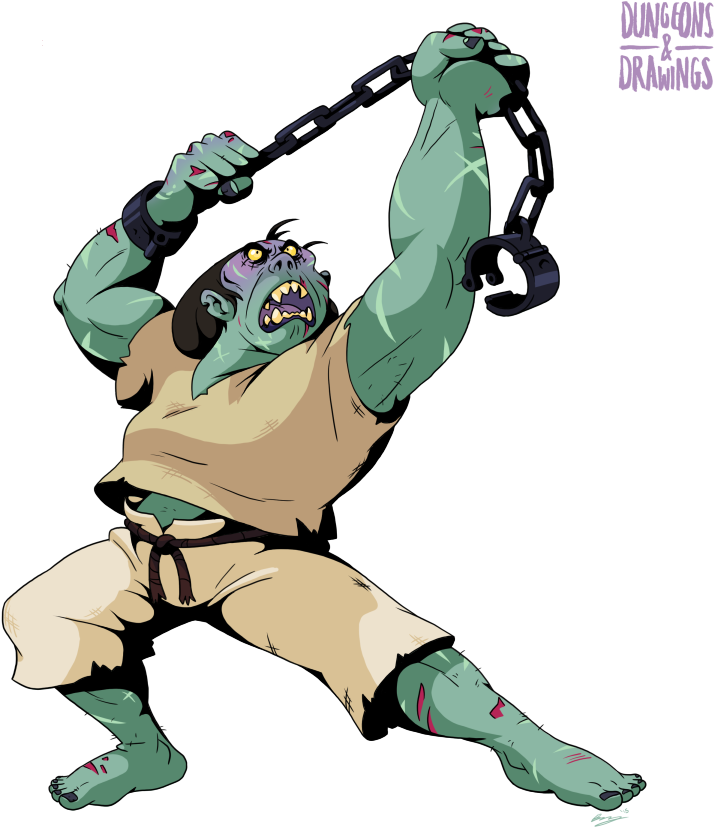 Orc Clipart Half - Orc Criminal (886x886)