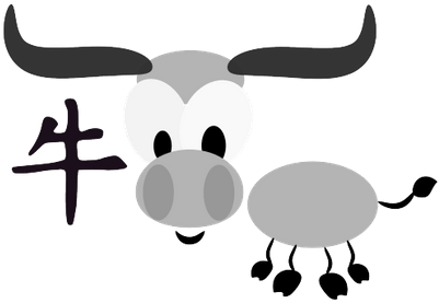 Clipart Horóscopo Chino Caracter Signo Búfalo - Horoscope (400x400)