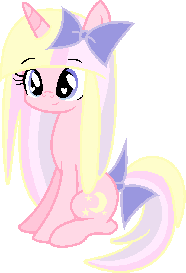 Sugar Moon By Blackholeii - Sugar Moon Mlp Oc (616x905)