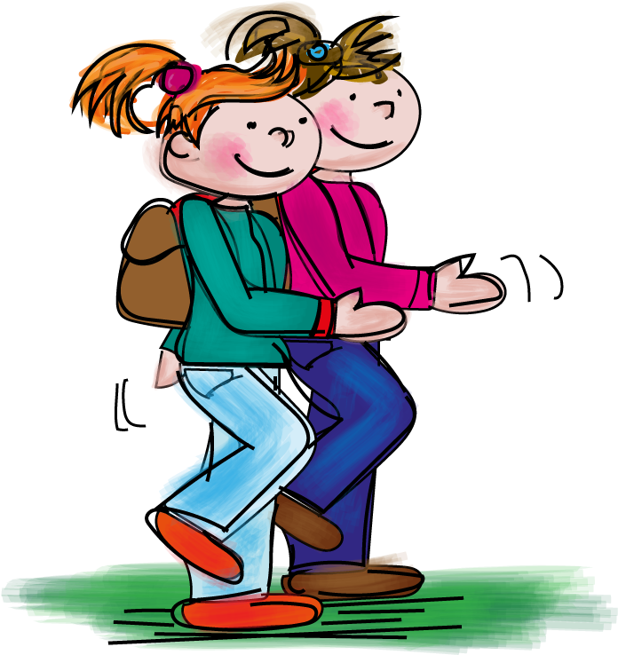 Walking Pedestrian Drawing Clip Art - Saying (800x800)