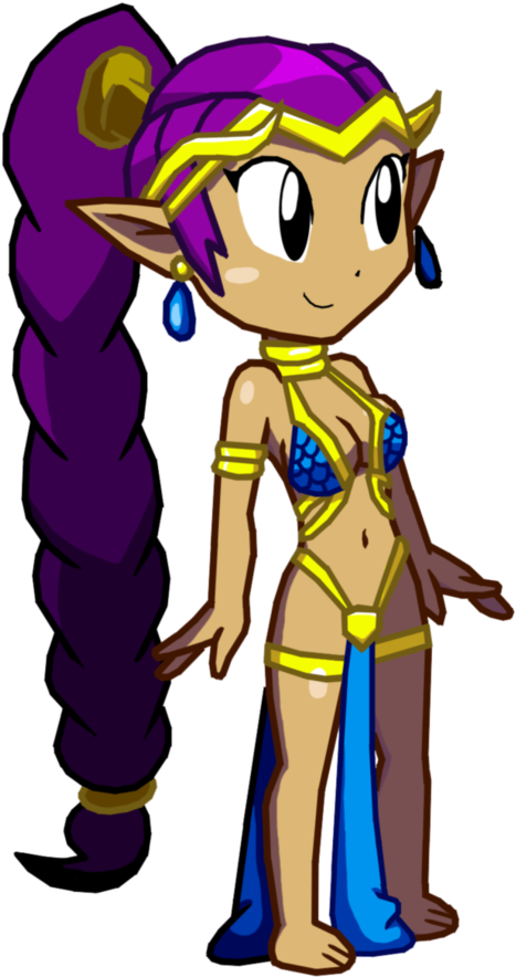 Dancer Shantae Half Genie Heroe By Ferrokiva - Shantae Dancer Outfit (774x1032)