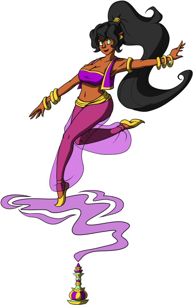 Rasha The Djinni By Metalspiral - Jinn (702x1137)