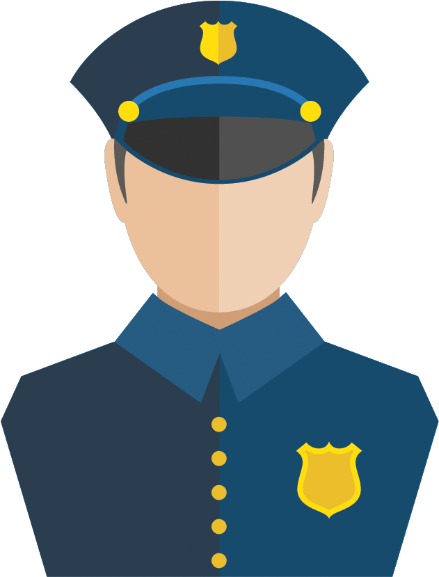 Auxiliary Police Lawyer - Sales Agent Vector Png (1000x1000)
