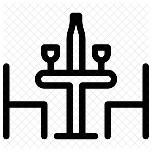 Romantic Dinner Icon - Cross (512x512)
