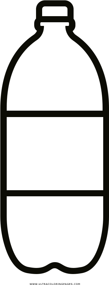 Soda Bottle Coloring Page - Bottle (1000x1000)