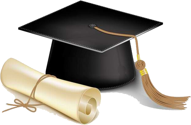 Student Graduation Ceremony Square Academic Cap Diploma - Birrete Png (961x999)