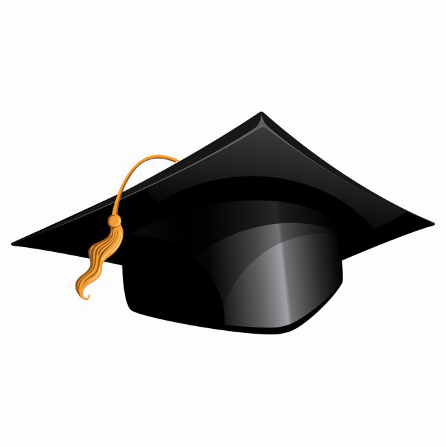 Academic Hat Png Transparent Picture - Escuela Vector Png (650x651)