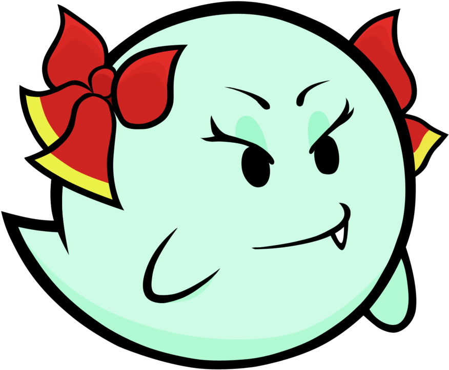 Thumbnail For Version As Of - Paper Mario Lady Bow (900x809)