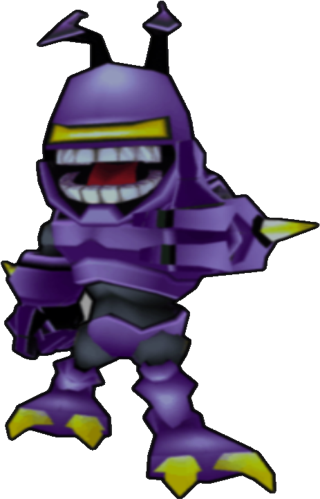 Dark Purple Bat - Crash Twinsanity Ant Drones (465x732)