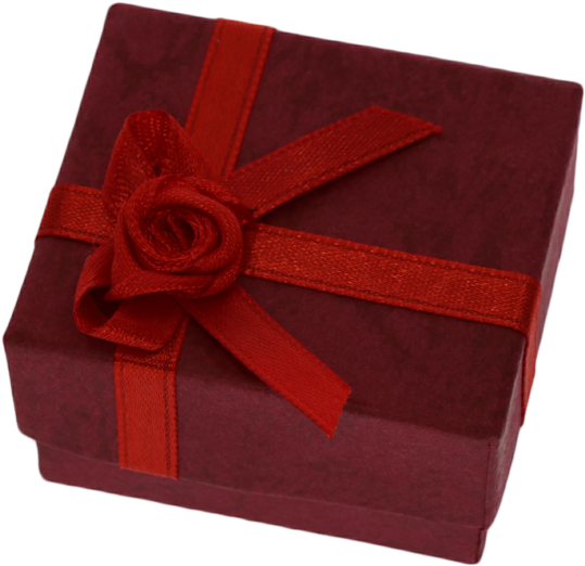 Ringbox Schmuckbox Rechteckig Dunkelrot - Ringbox Ab (800x600)