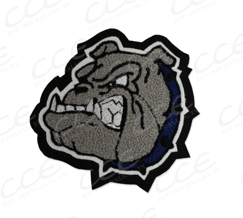Bartlett Hs Bulldog Head Mascot - Bartlett (500x500)