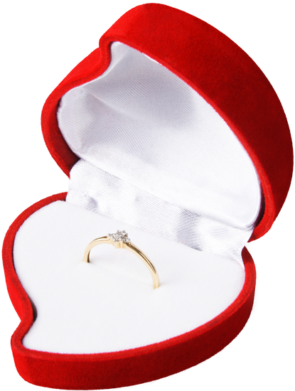 Wedding Ring In A Box - Pre-engagement Ring (415x550)