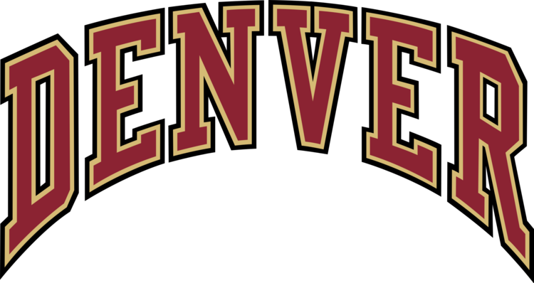Denver University Pioneers Logo - University Of Denver Hockey (750x398)