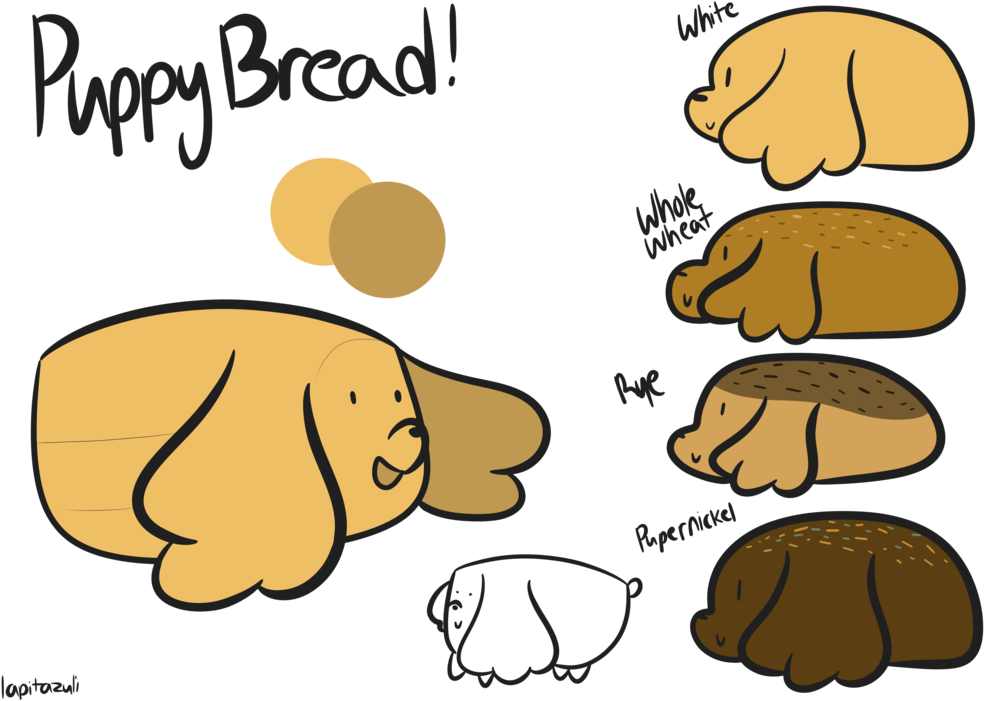 Puppy Bread By Lapitazuli - Puppy Bread By Lapitazuli (1024x726)