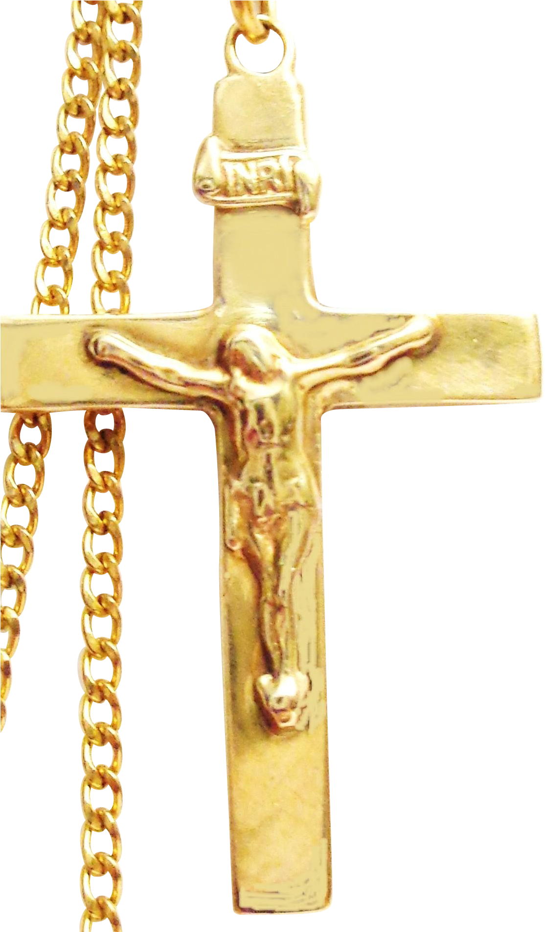 Entrancing 90 Gold Chain Cross Inspiration Design Exellent - Cross Gold Png (1902x1902)