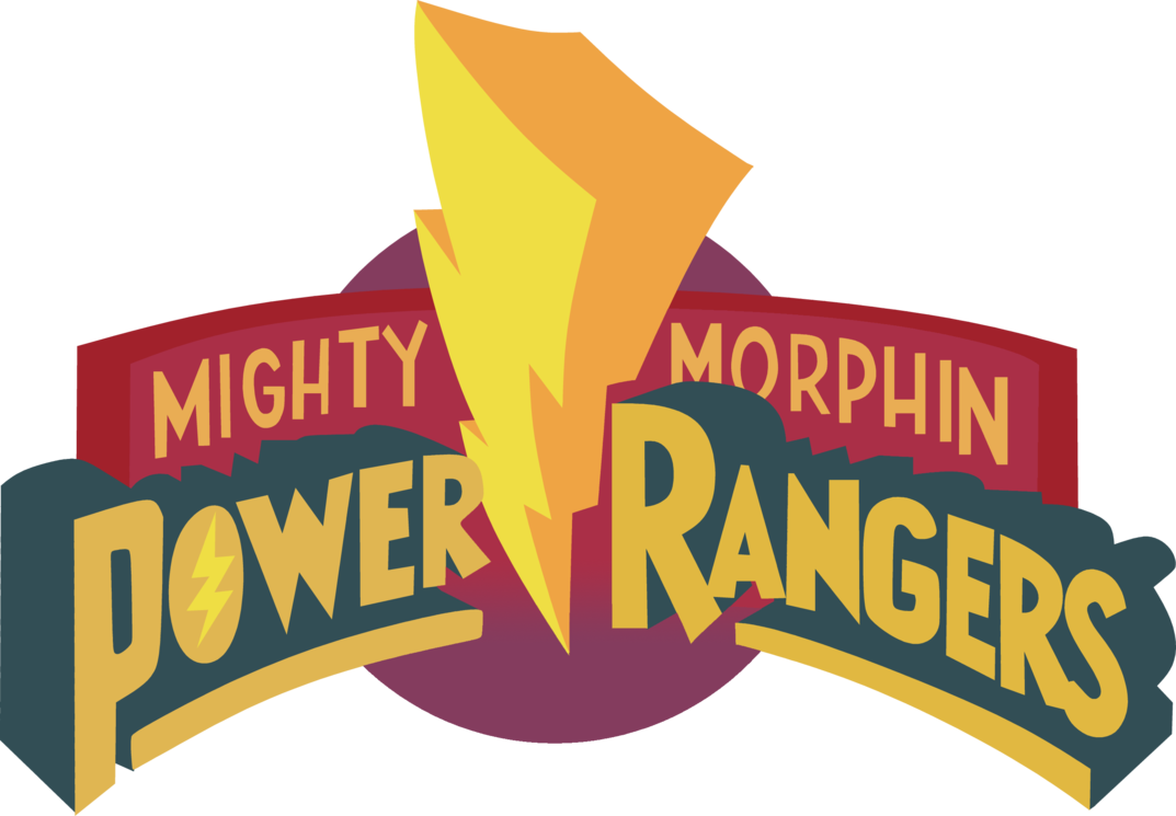 Mighty Morphin Power Rangers Logo Vector - Mighty Morphin Power Rangers Clip Art (1073x745)