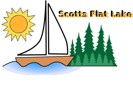 Scotts Flat Lake Is Located In The Tahoe National Forest, - Pure Country Maine State Lap Square - 54 X 54 Blanket/throw (500x331)