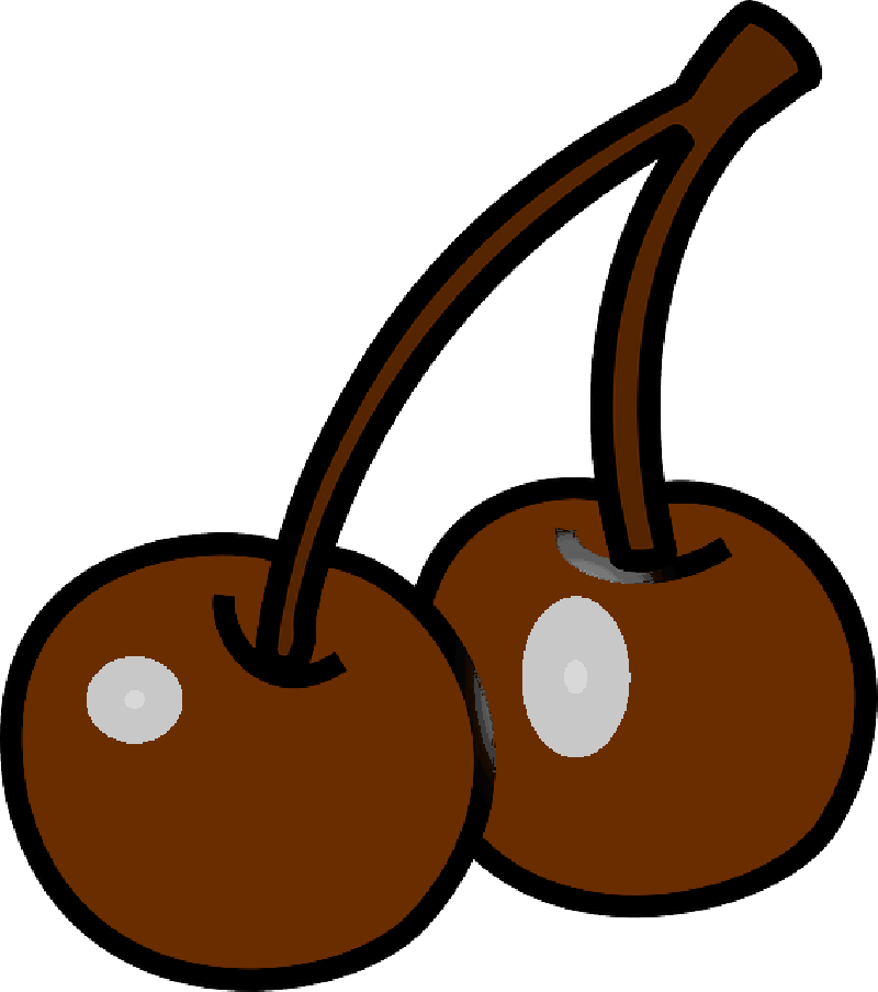 Food - Cherry Drawing Png (800x904)