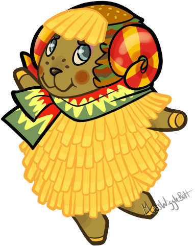 Happy Meal Sheep By Misswigglebutt - Captain Cheerio (420x522)