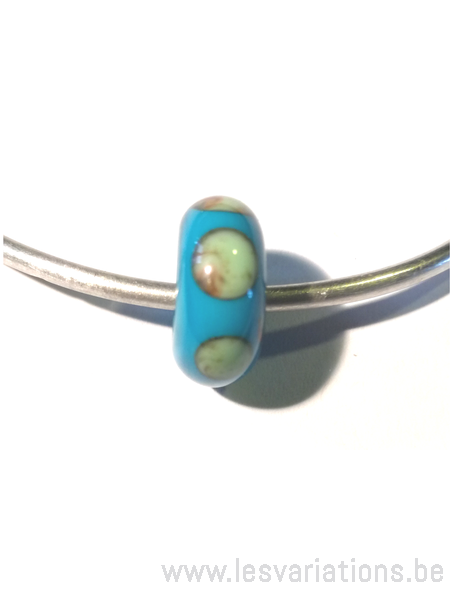 Perle En Verre D'artisan Ronde - Jewelry Making (800x800)