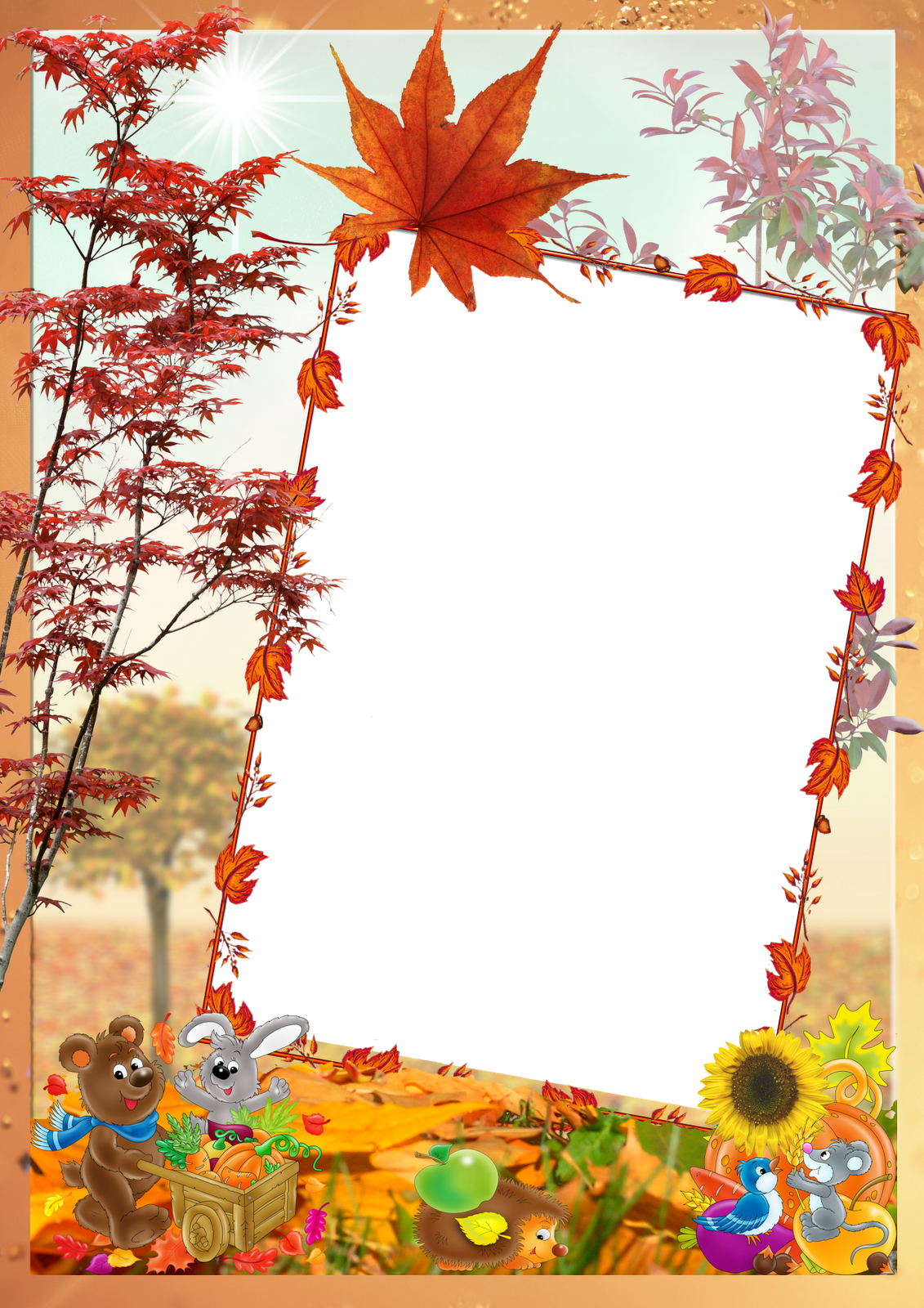 Free Photoshop Frames And Borders Png - Png Frames For Photoshop (1131x1600)