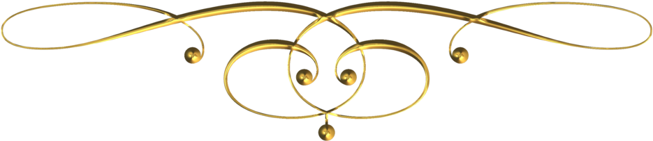 Free Scrapbook Craft Hobbies Hobby Embelishment Element - Transparent Background Gold Swirl (1024x566)