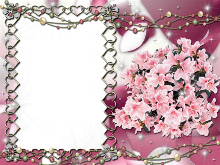 Adobe Photoshop Frame Free - Flower Frame (448x336)