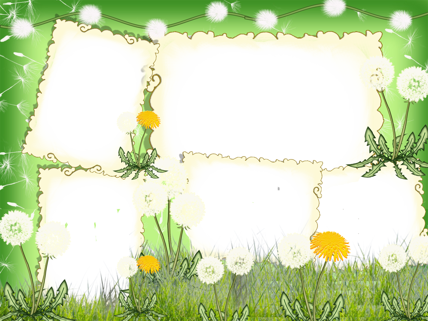 Frame Photo Nature Png (1400x1051)