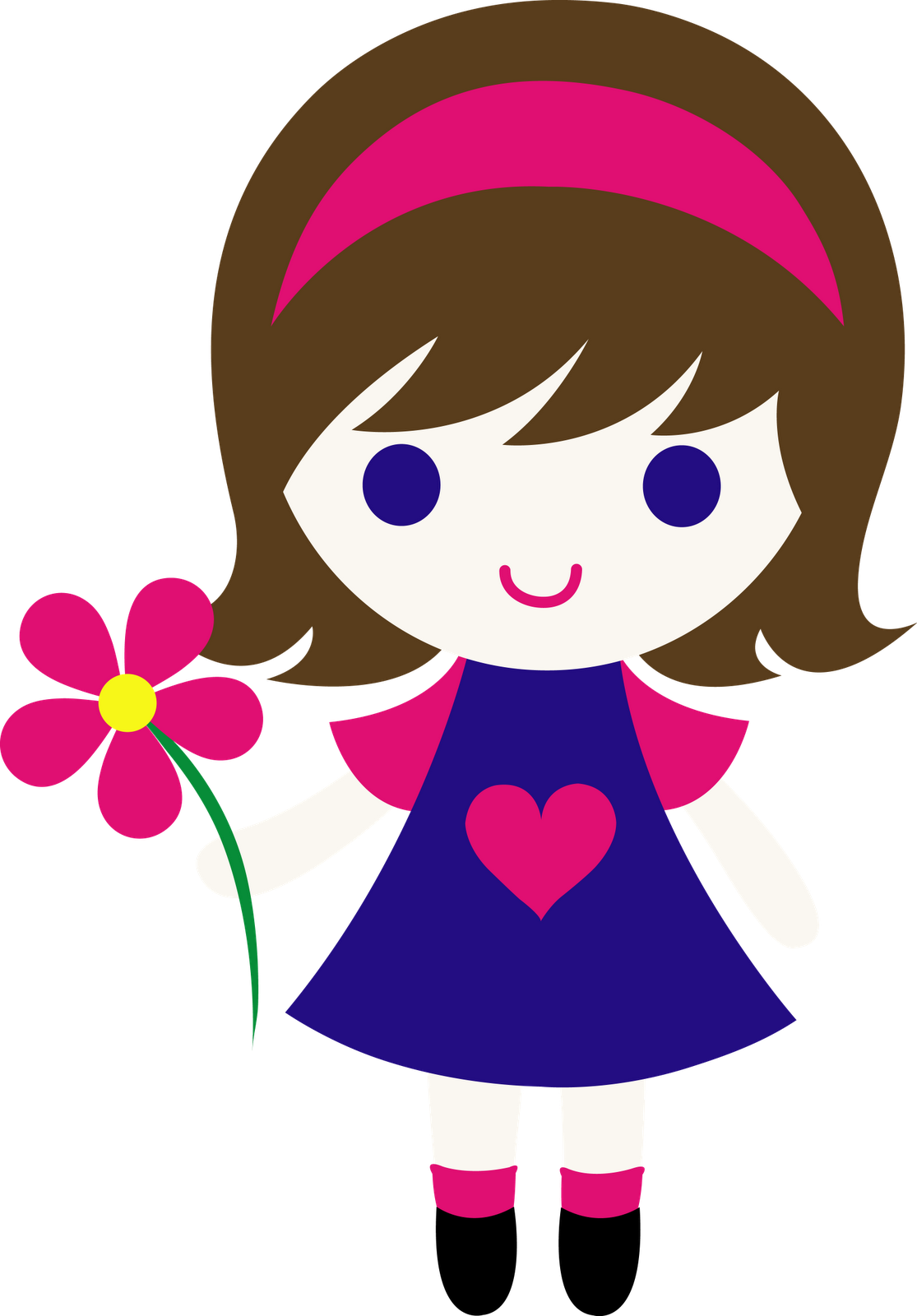 Empat Gadis Bercerita - Girl Pictures Clip Art (1115x1600)