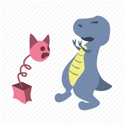 Dinosaurs Clipart Scary Dinosaur - Dinosaur (512x512)