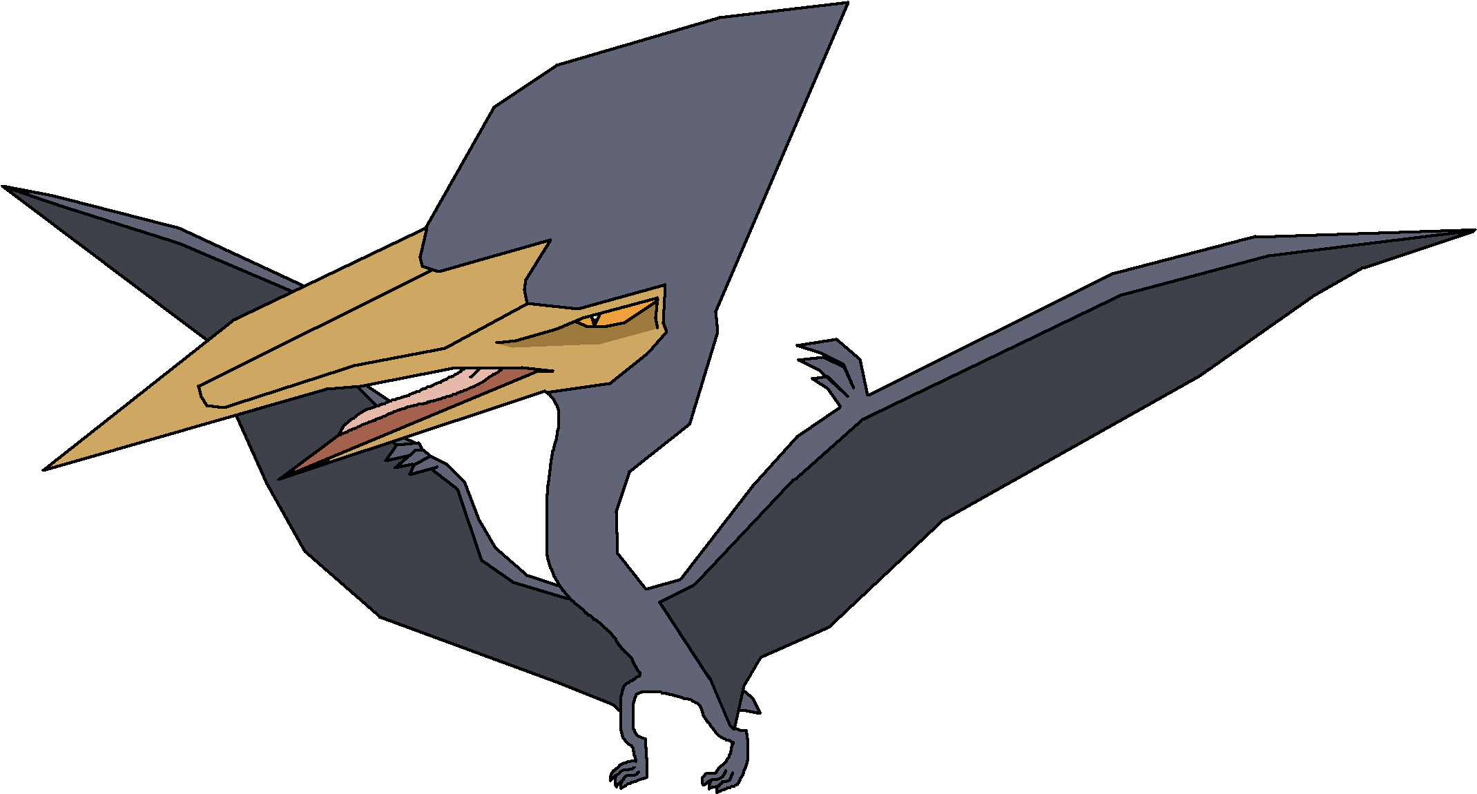 Zhejiangopterus - Dinosaur Pedia Wii Pachyceratops (2143x1158)