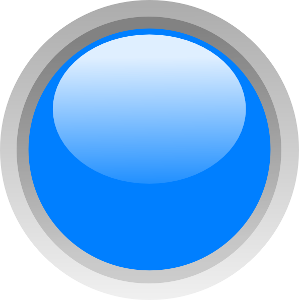 Ligthblue Led Circle 3 Clip Art At Clker - Circle (594x596)