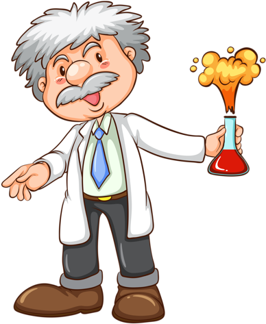 Community Helpers, English Lessons, Ribbons, Pintura, - Quimico Cientista Vetor (408x500)