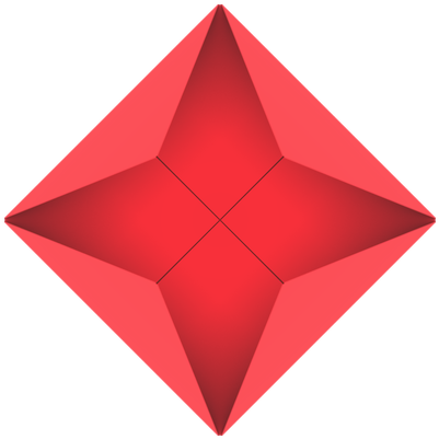 Take A Square Sheet Of Paper, Fold It In Half Downward - Epub Icon (500x500)