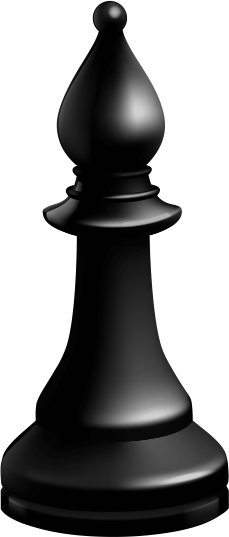 Free Png Bishop Black Chess Piece Png Images Transparent - Chess (3564x8000)