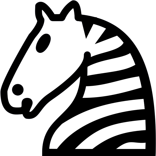 File - Chess Zlt45 - Svg - White Chess Knight (768x768)