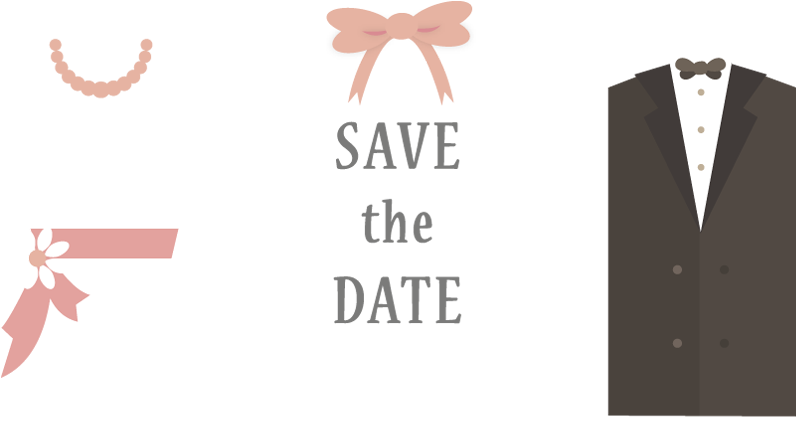 Wedding Dress Clipart Wedding Suit - Bride And Groom Dress Png (800x430)