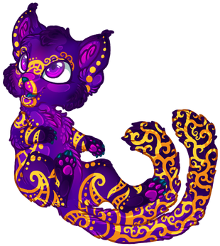 I Love How The Stitched Ribbon Looks Like It's On The - The Gilded Spider (450x420)